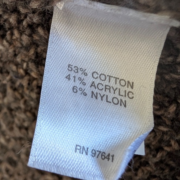 J.Jill Cotton Blend Cardigan Sweater Med - Picture 4 of 4